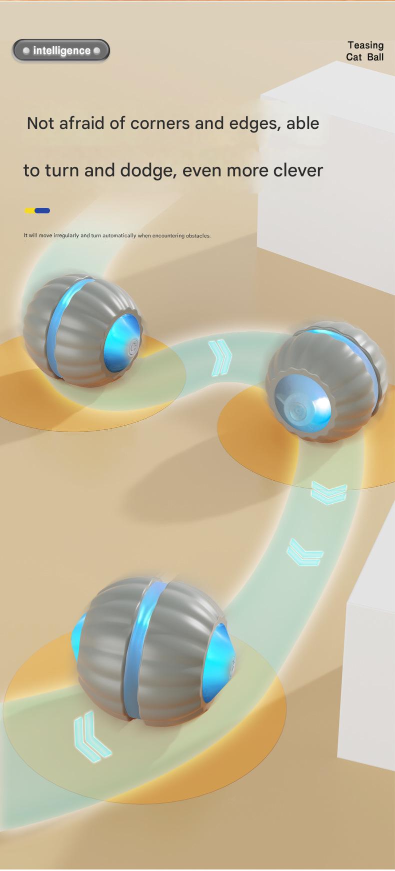 猫咪智能互动球（TikTok 宠物爆款） - 9