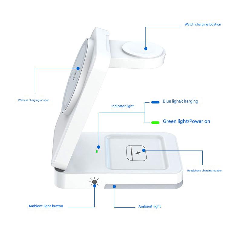 3-in-1 Wireless Charging Station - 15