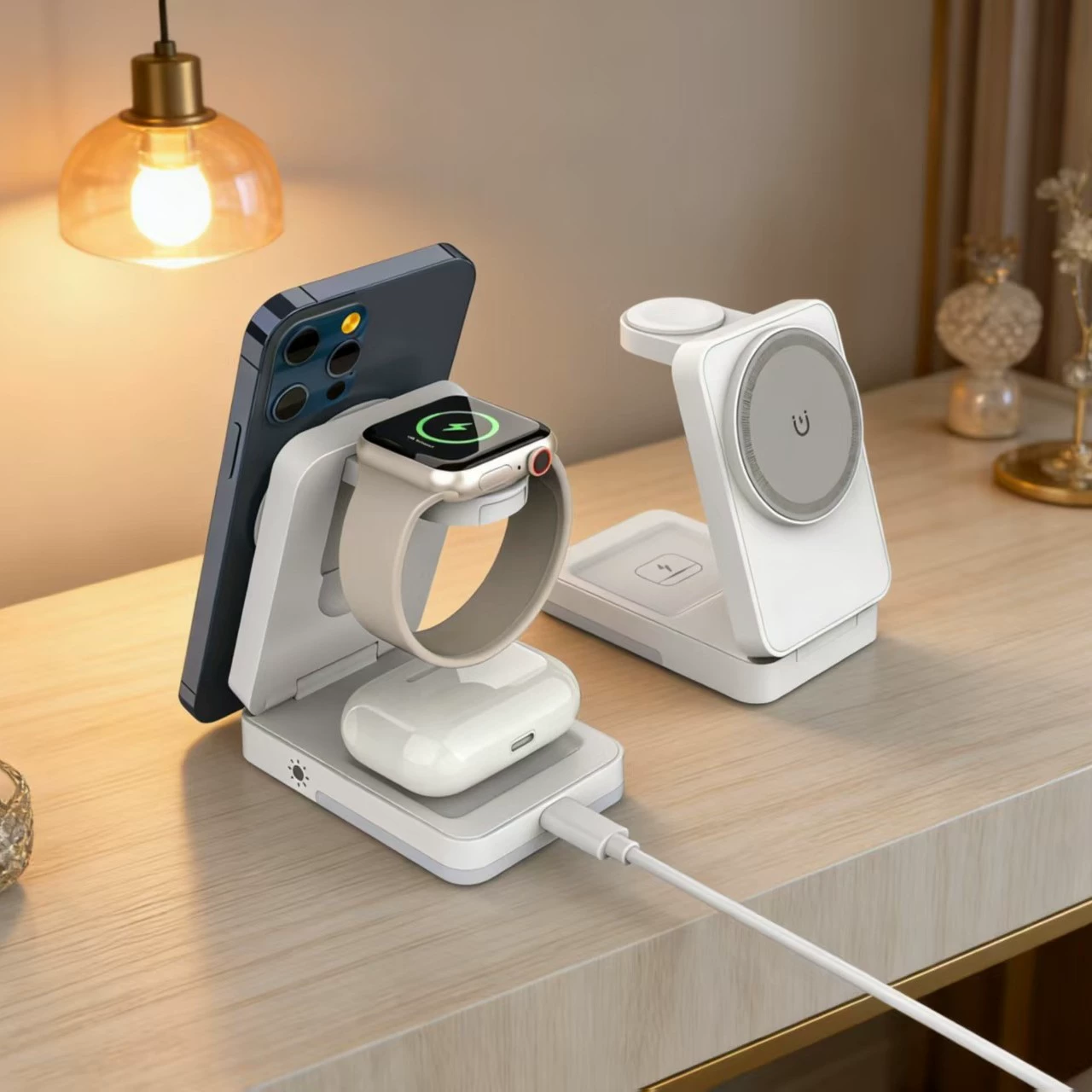 Image 2 - 3-in-1 Wireless Charging Station
