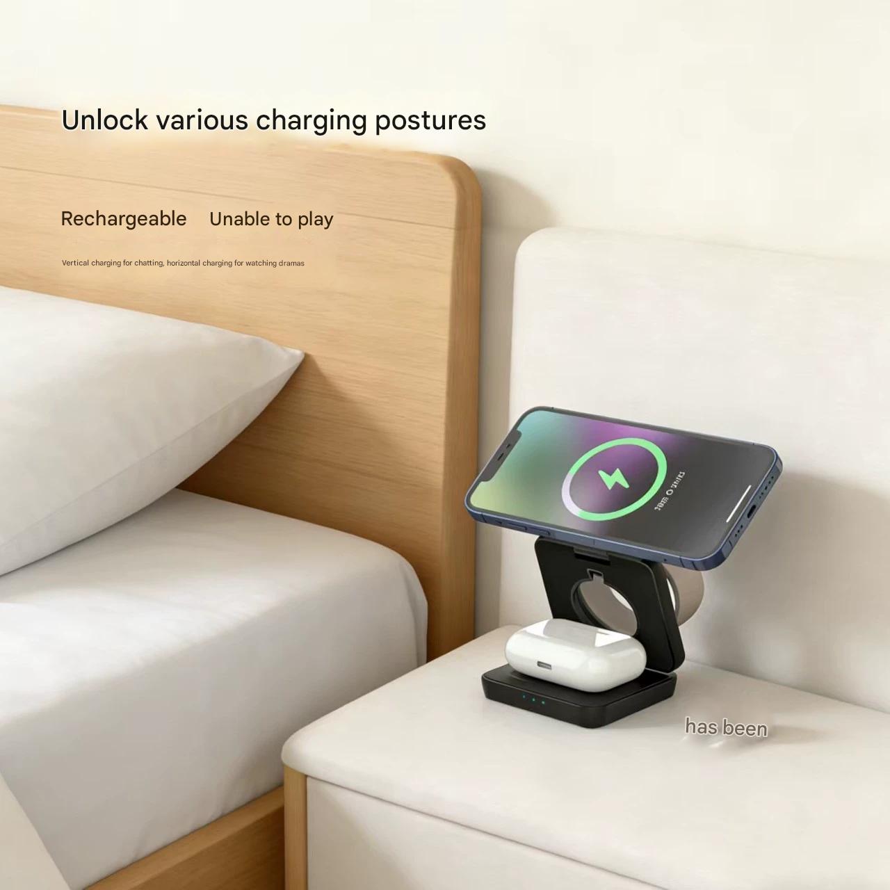 Image 3 - 3-in-1 Wireless Charging Station